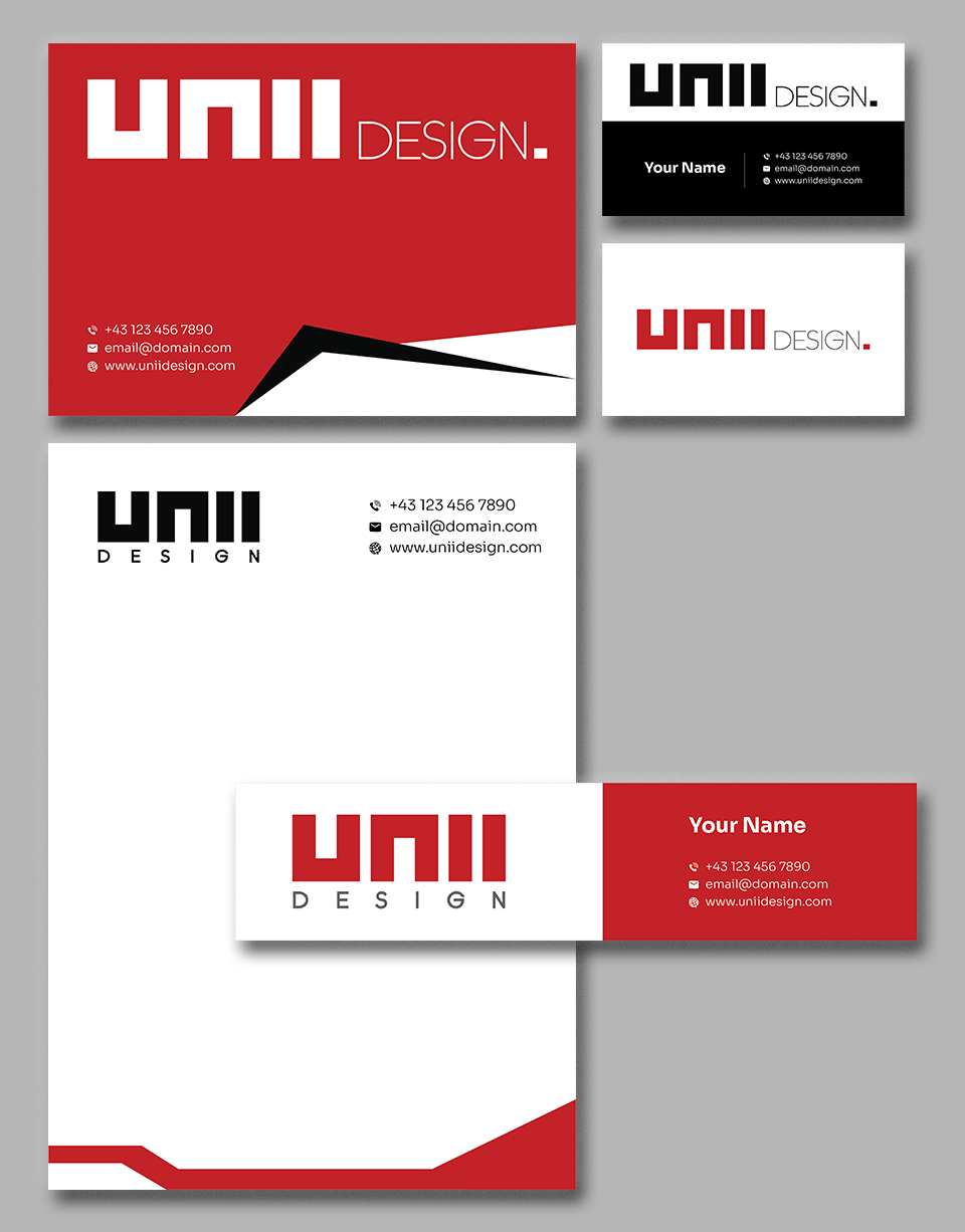 Design de Papeterie par YourLogoMaster pour UNii  | Design #37161934