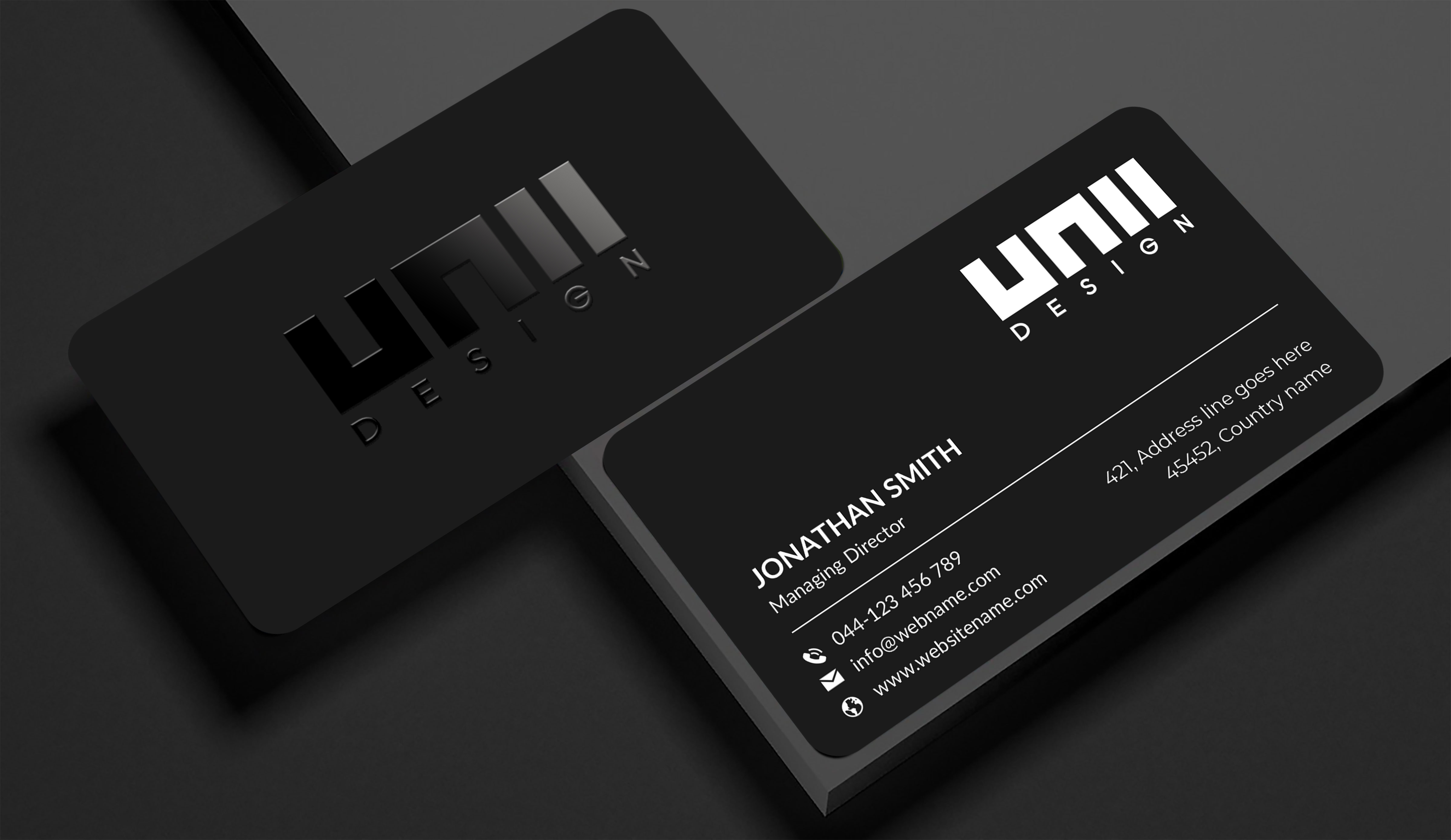 Stationery Design by JS Desiger for UNii  | Design #37166966