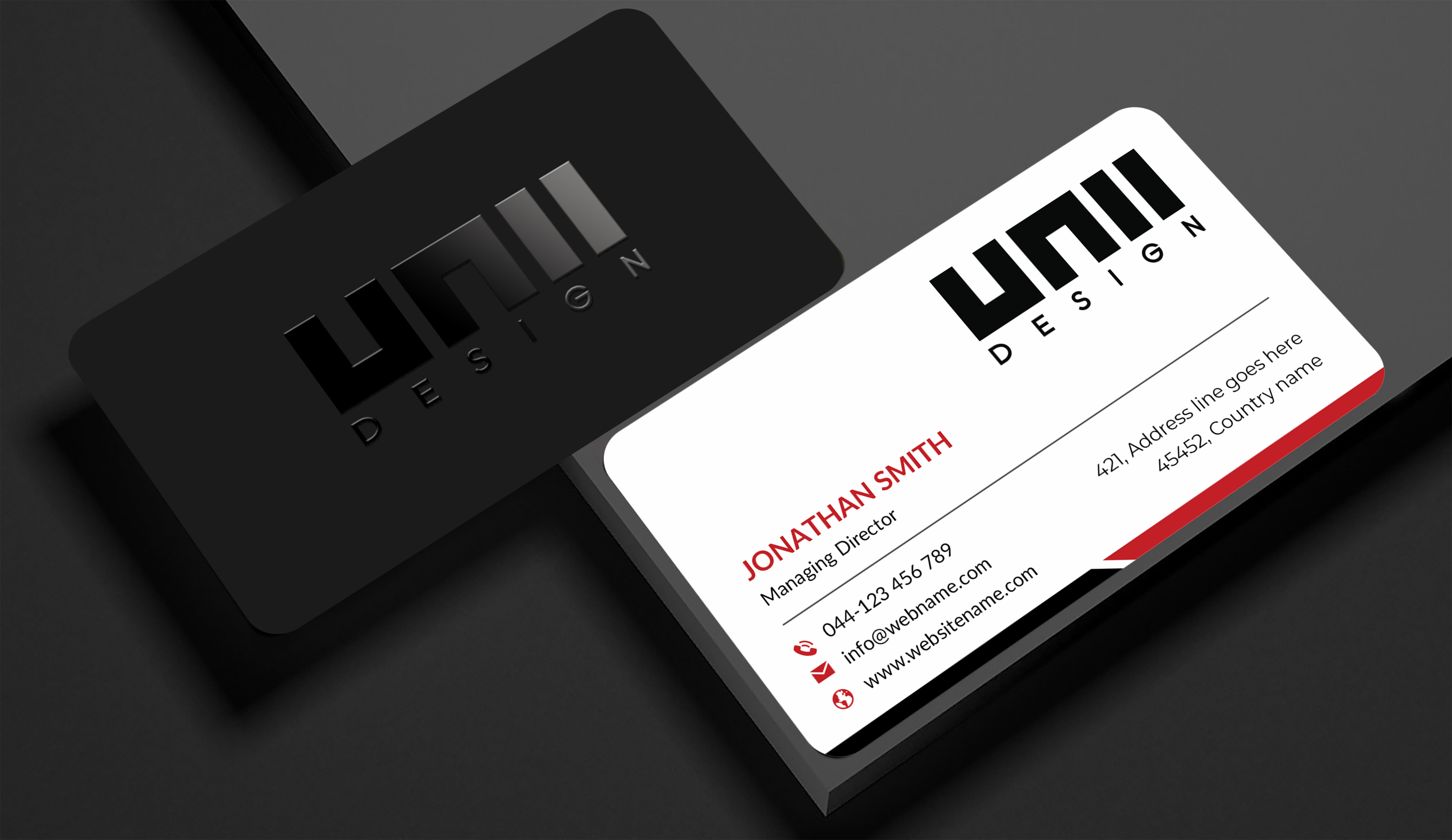 Stationery Design by JS Desiger for UNii  | Design #37166976