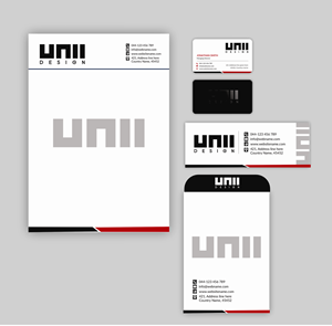 Diseño de Papelería por JS Desiger para UNii  | Diseño: #37167124
