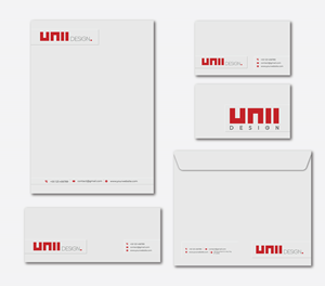 Stationery Design by grappikstar for UNii  | Design: #37178986