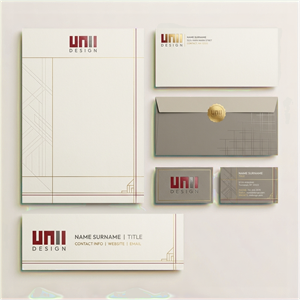 Diseño de Papelería por milan12 2 para UNii  | Diseño: #37185536