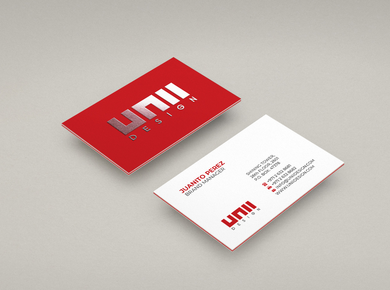 Design de Papeterie par R.design pour UNii  | Design #37155052