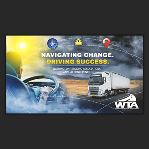 Grafik-Design von FLOWSTATE UNION für Washington Trucking Associations | Design: #37187977