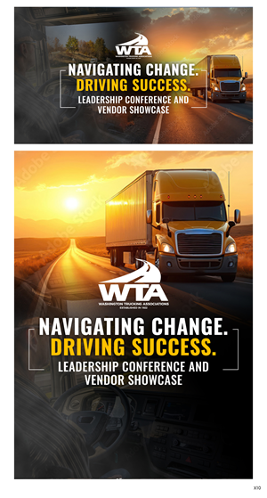 Graphic Design by pb for Washington Trucking Associations | Design: #37165503