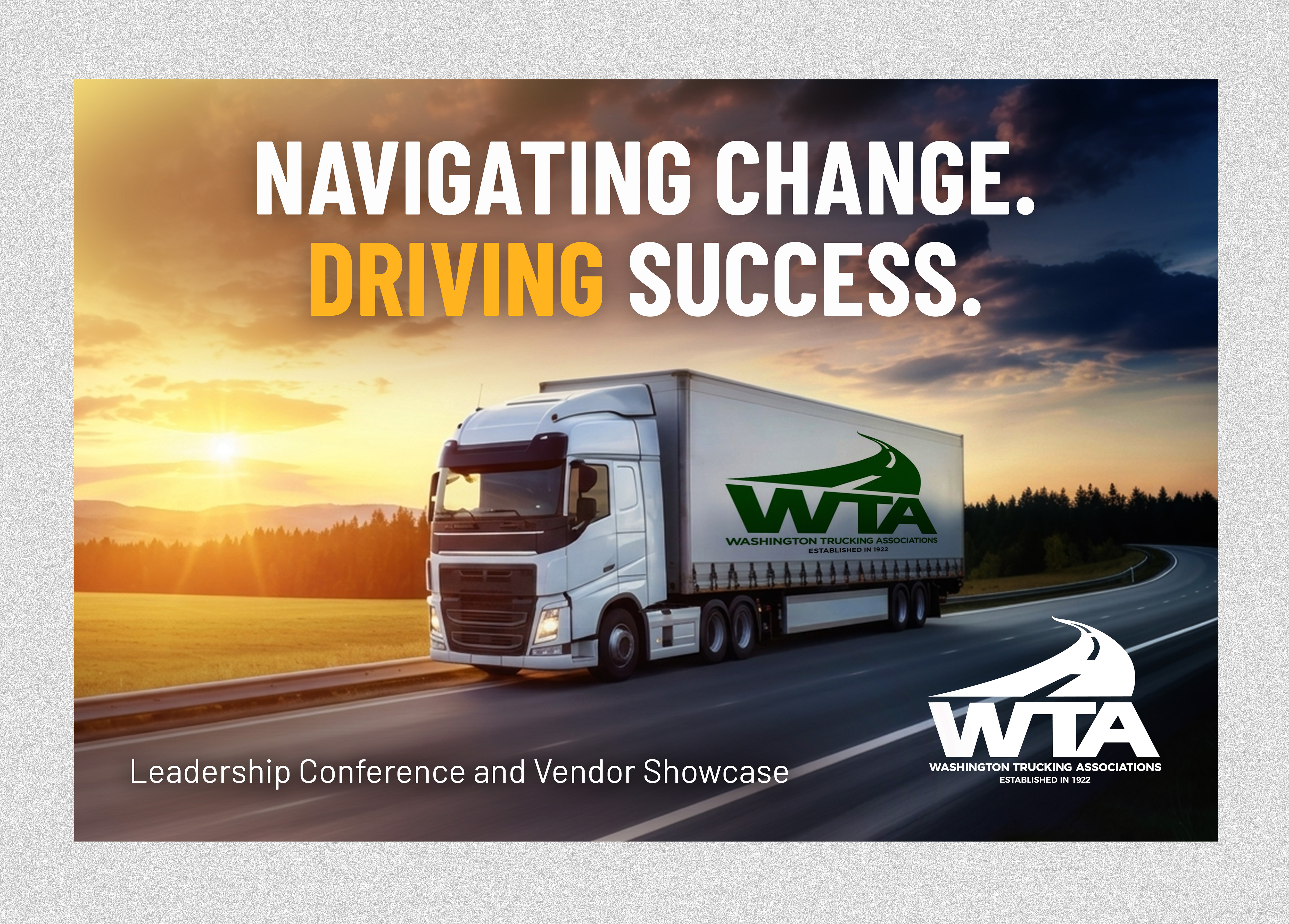 Graphic Design by SAI DESIGNS for Washington Trucking Associations | Design #37173740