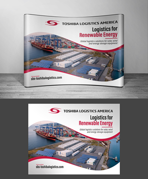 Trade Show Booth Design by Adi GFX for Toshiba Logistics America | Design: #37199692