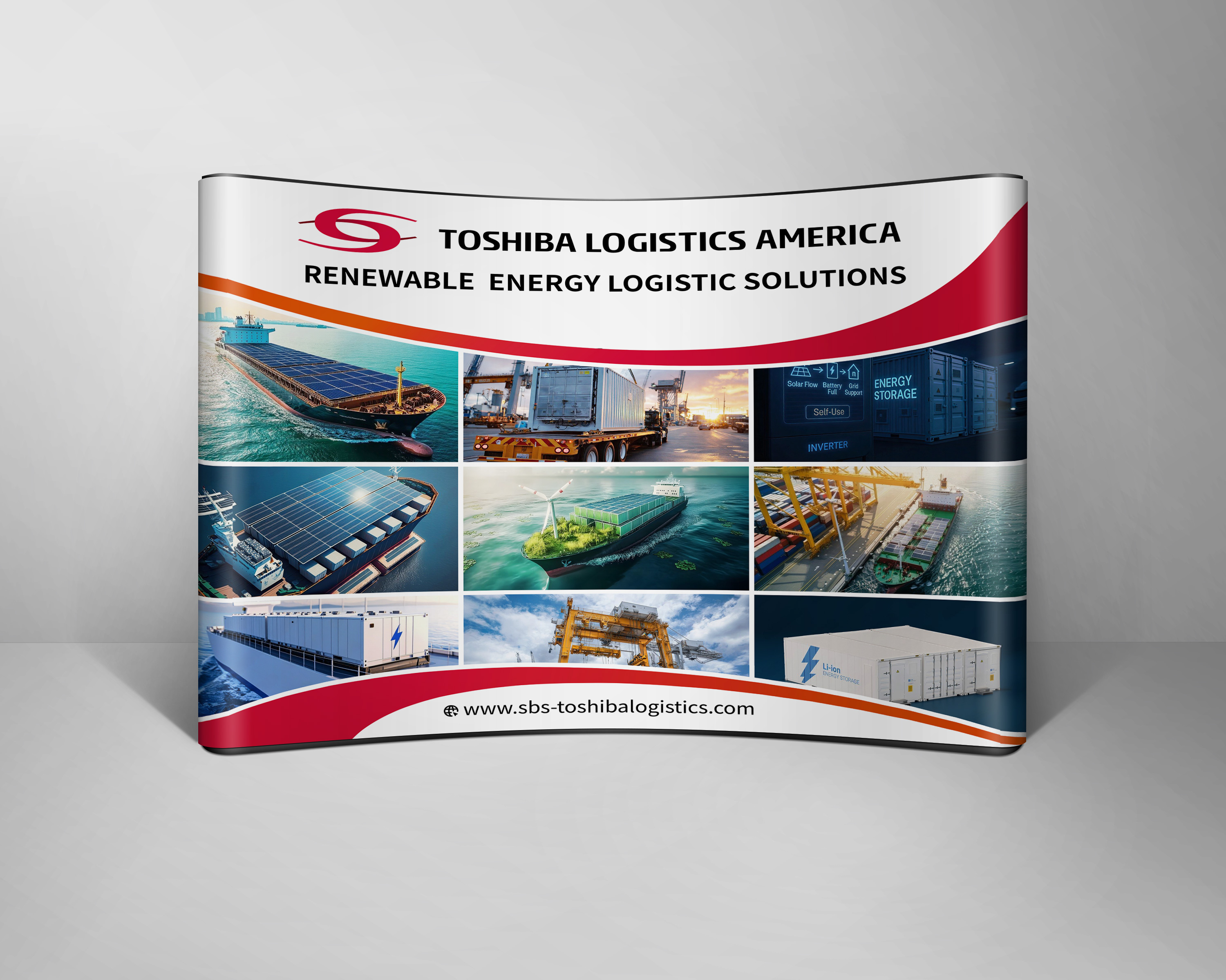 Design de Stand d'Exposition par designcircle pour Toshiba Logistics America | Design #37160926