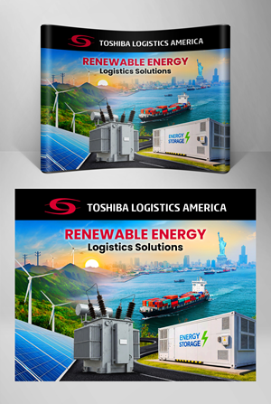 Trade Show Booth Design by SAI DESIGNS for Toshiba Logistics America | Design: #37161957
