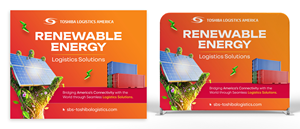 Trade Show Booth Design by Graphic Guy for Toshiba Logistics America | Design: #37160639