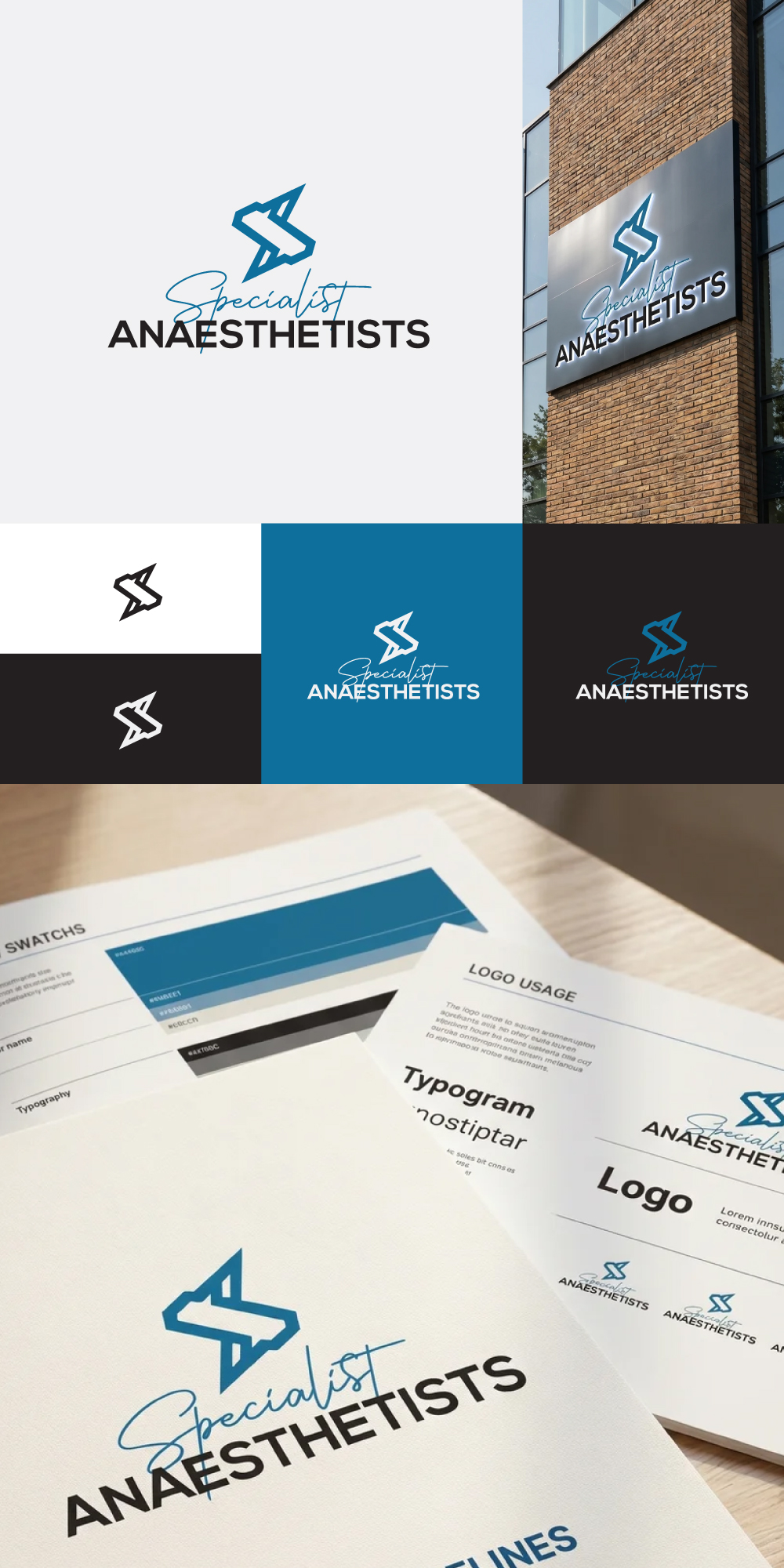 Logo Design by Gol D Roger™ for Specialist Practice Management  | Design #37181373