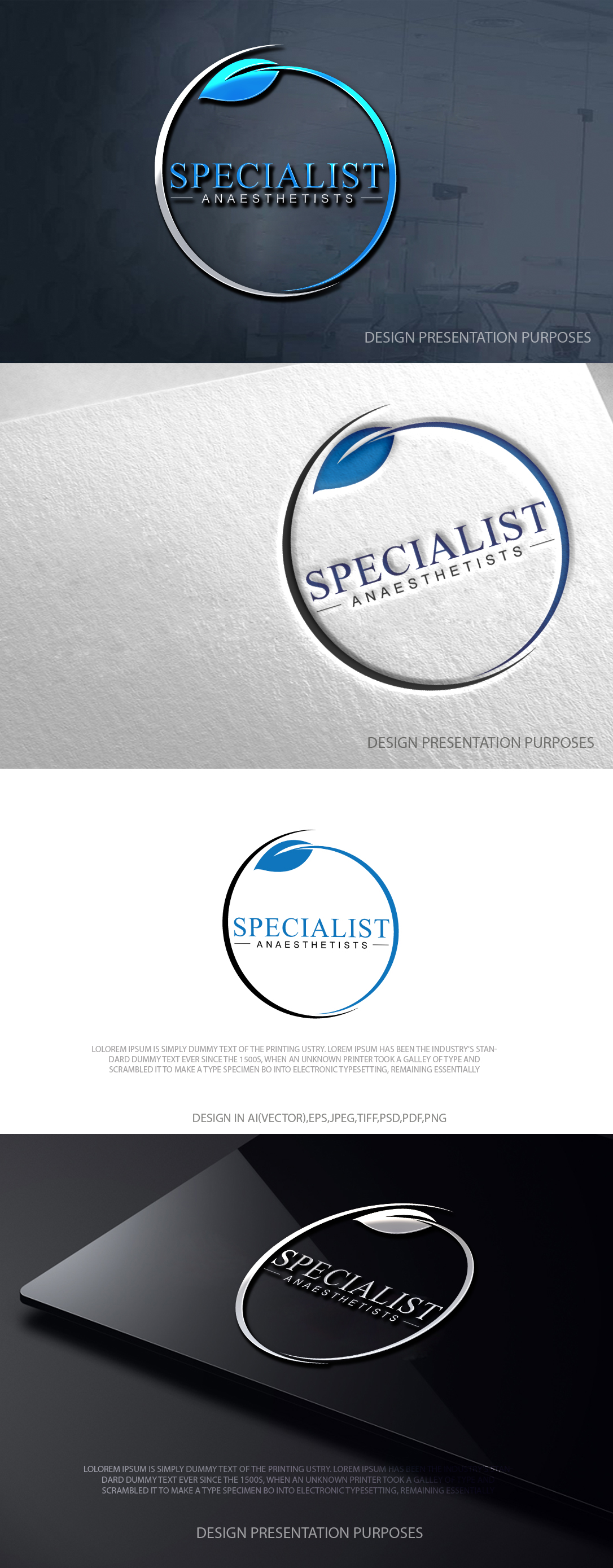 Logo Design by zebronicgraphic for Specialist Practice Management  | Design #37161566
