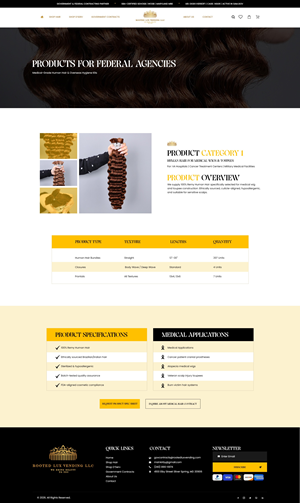 Web Design by NZ Creatives for Rooted Lux Vending LLC  | Design: #37165709