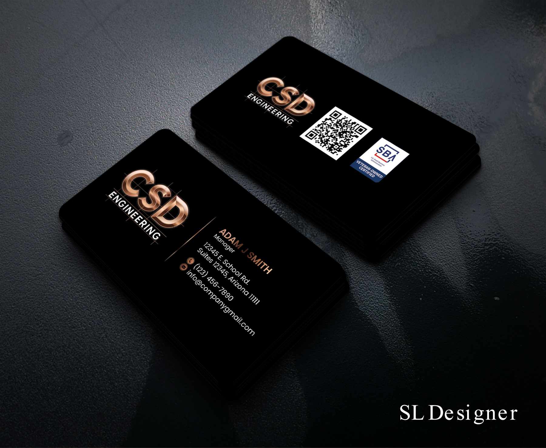 Business Card Design by SL Designer for this project | Design #37162803