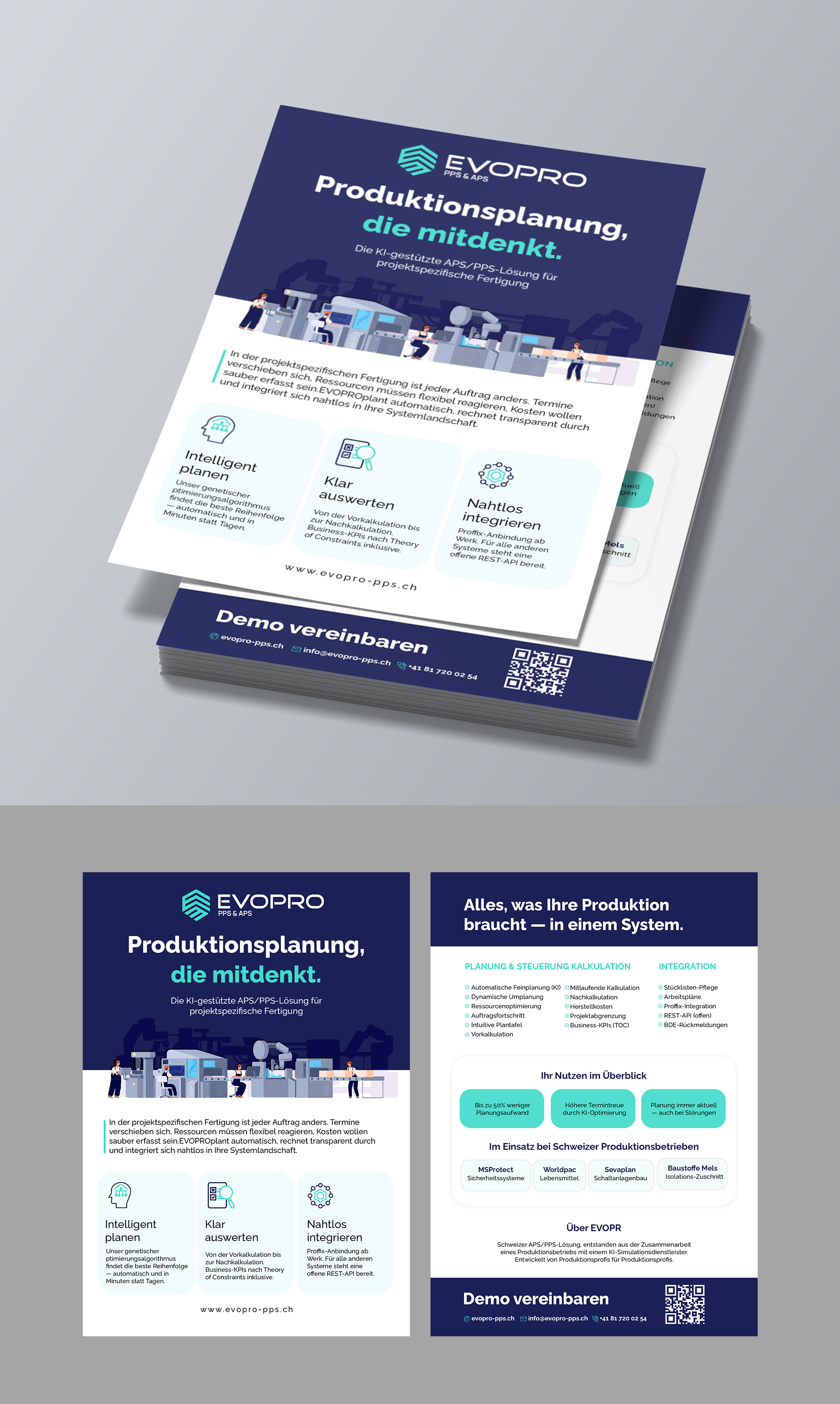 Flyer Design by Design Motion for ProSim GmbH | Design #37172077