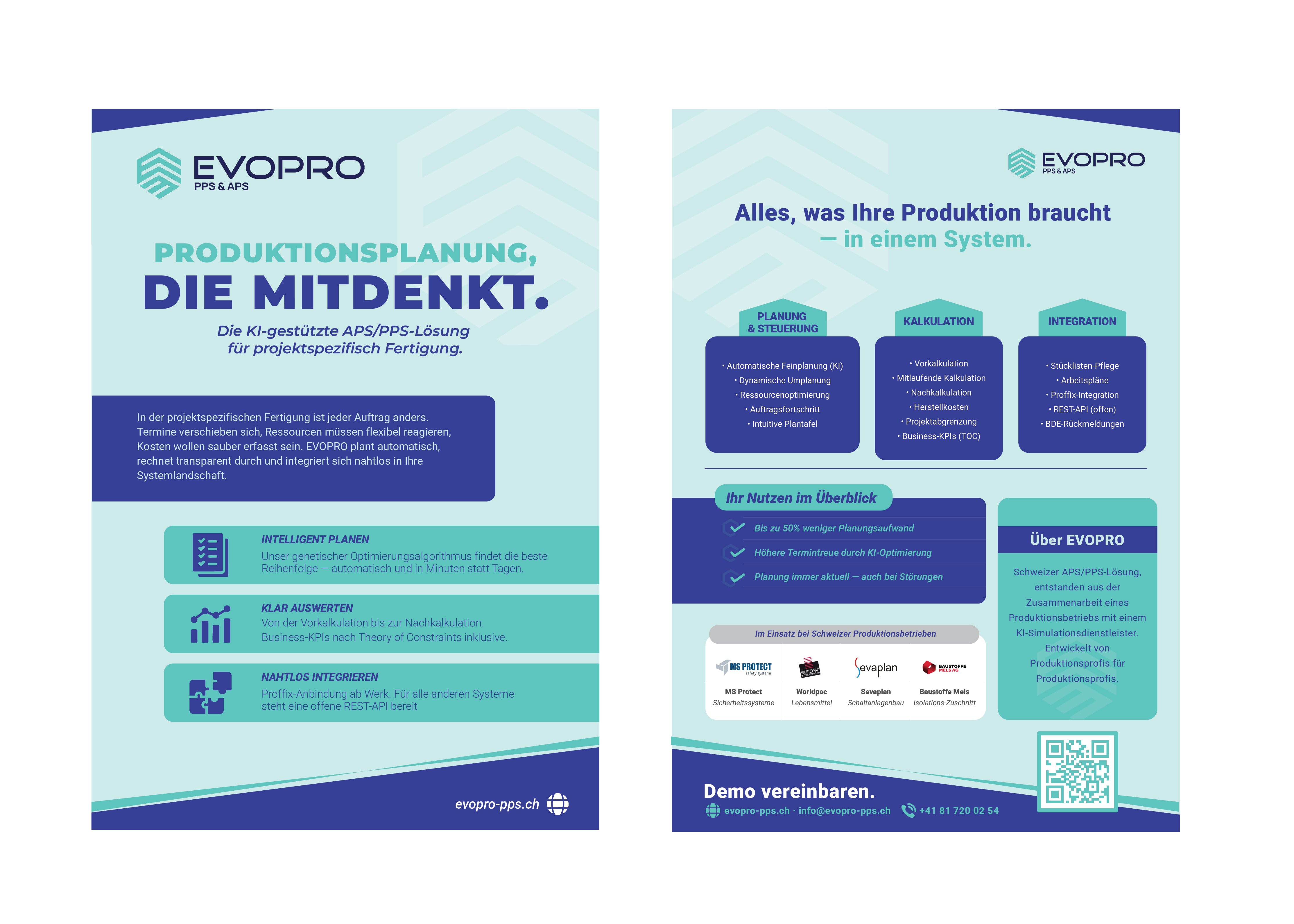 Flyer Design by Baklect Creative (PRO) for ProSim GmbH | Design #37169692