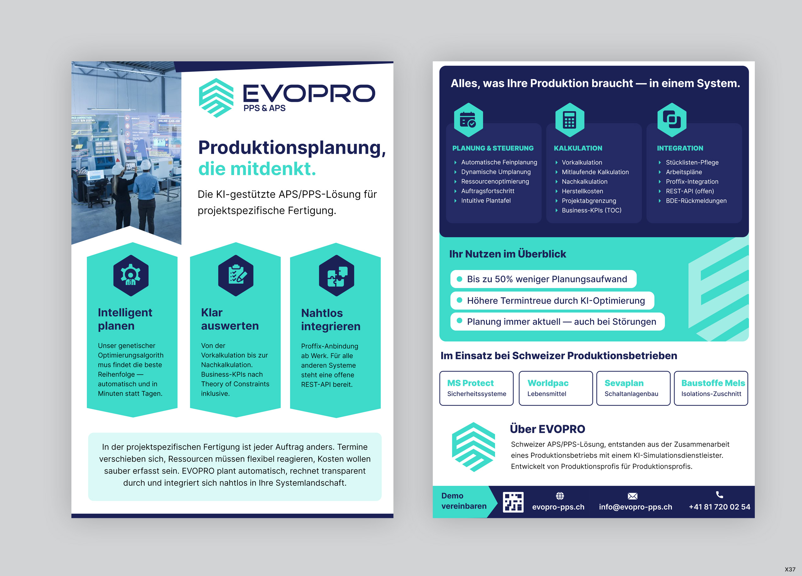 Flyer Design by pb for ProSim GmbH | Design #37173611