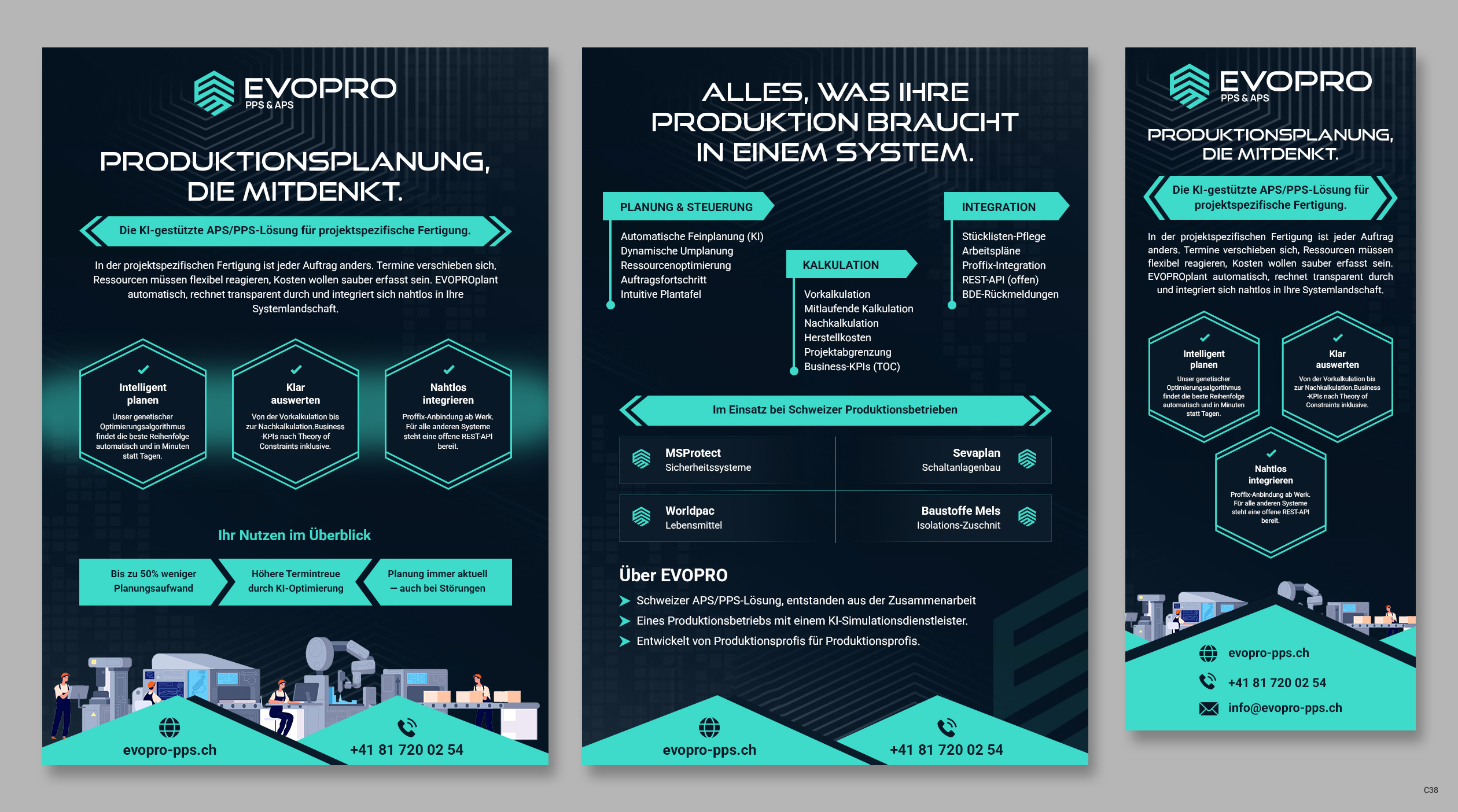 Flyer Design by pb for ProSim GmbH | Design #37173612