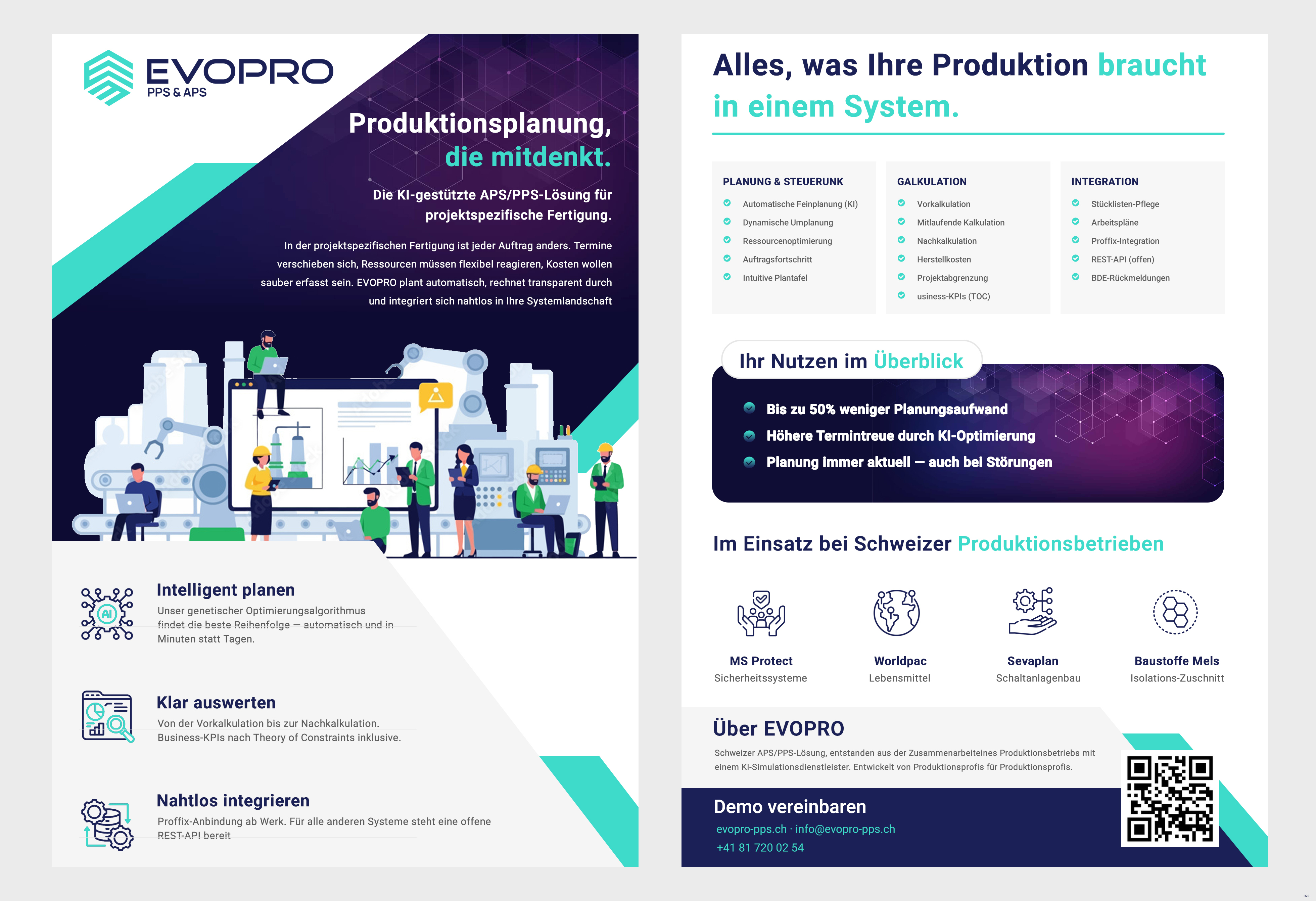 Flyer Design by pb for ProSim GmbH | Design #37173614