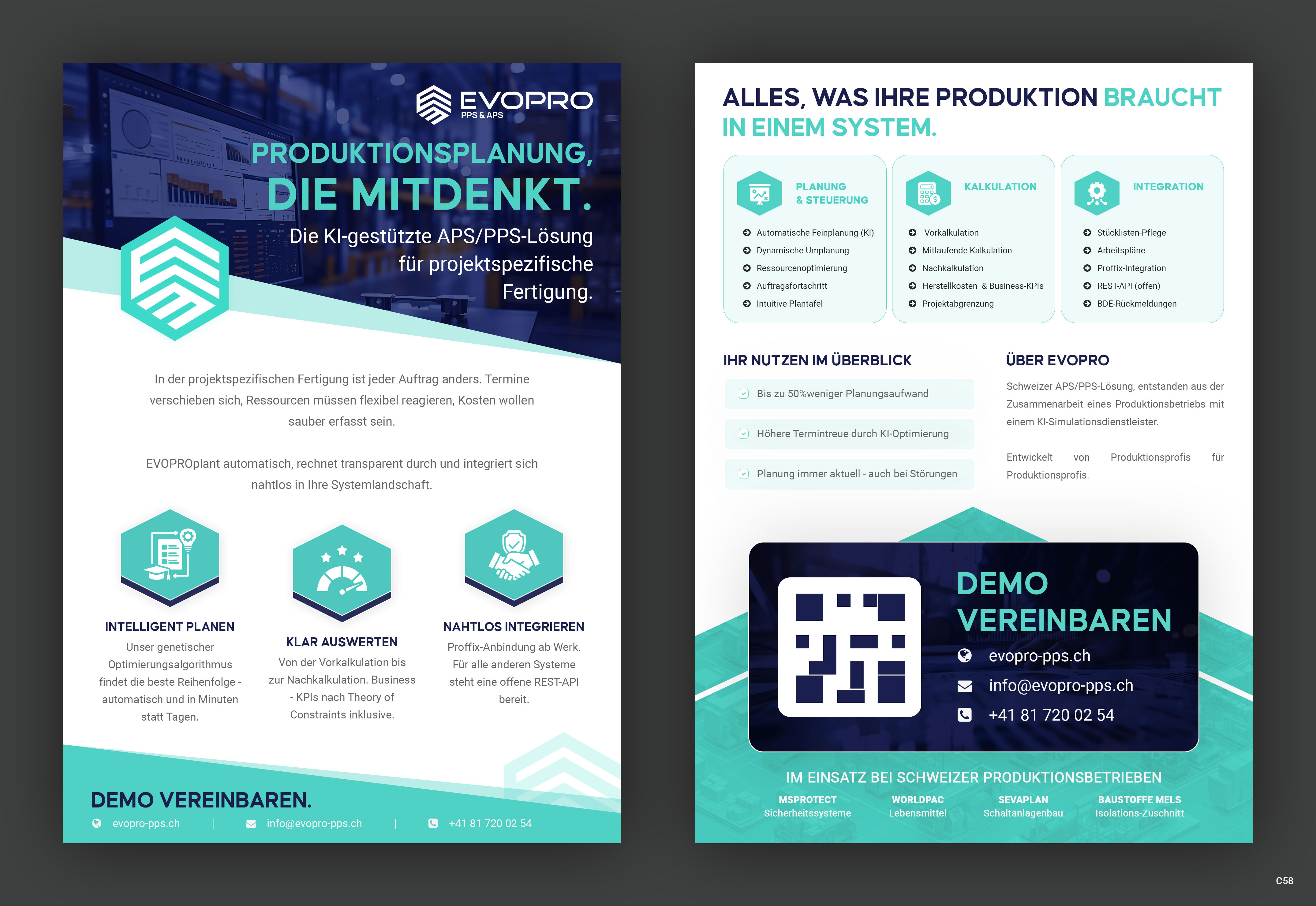 Flyer Design by pb for ProSim GmbH | Design #37173632