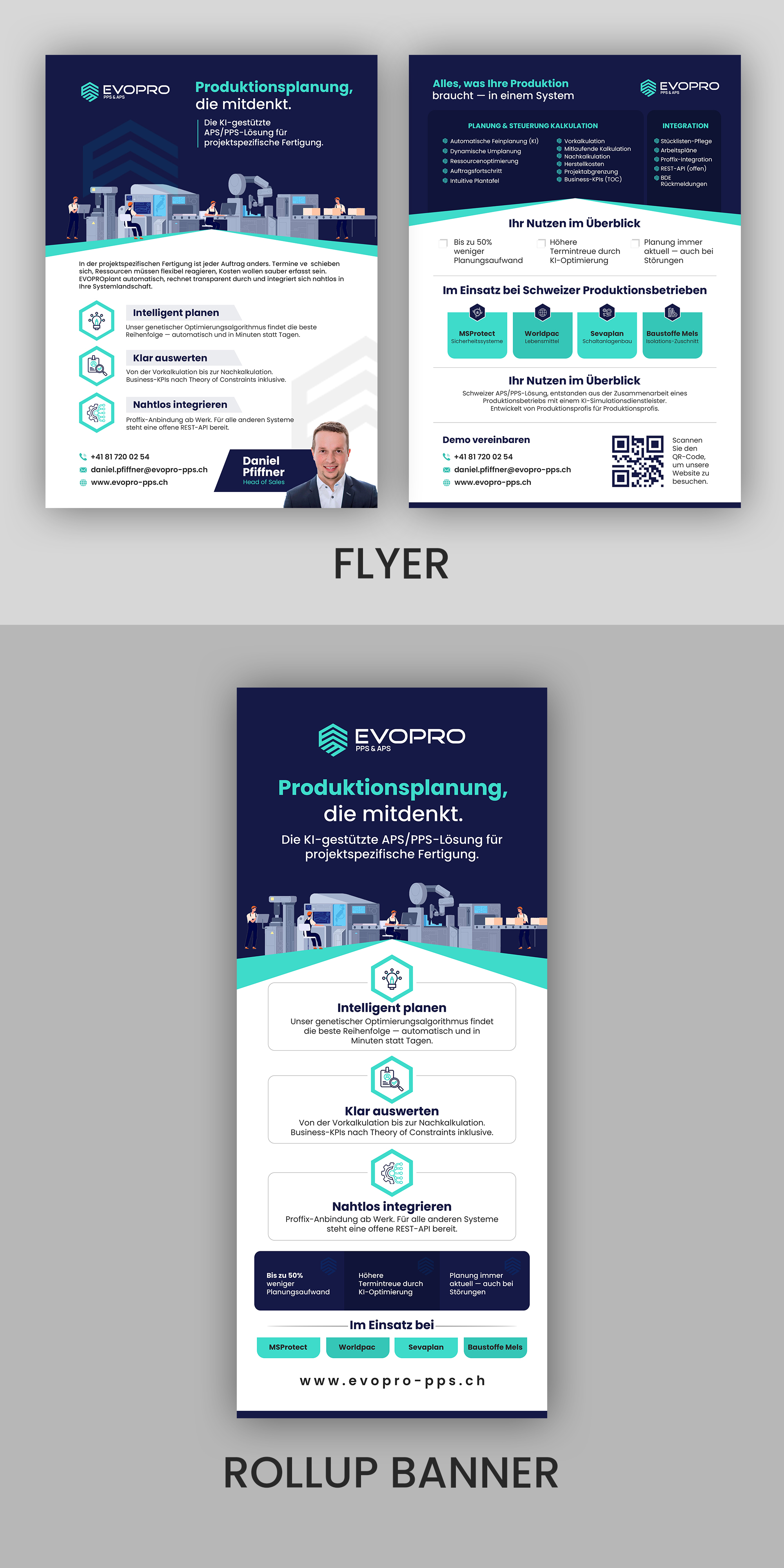 Flyer Design by debdesign for ProSim GmbH | Design #37176784