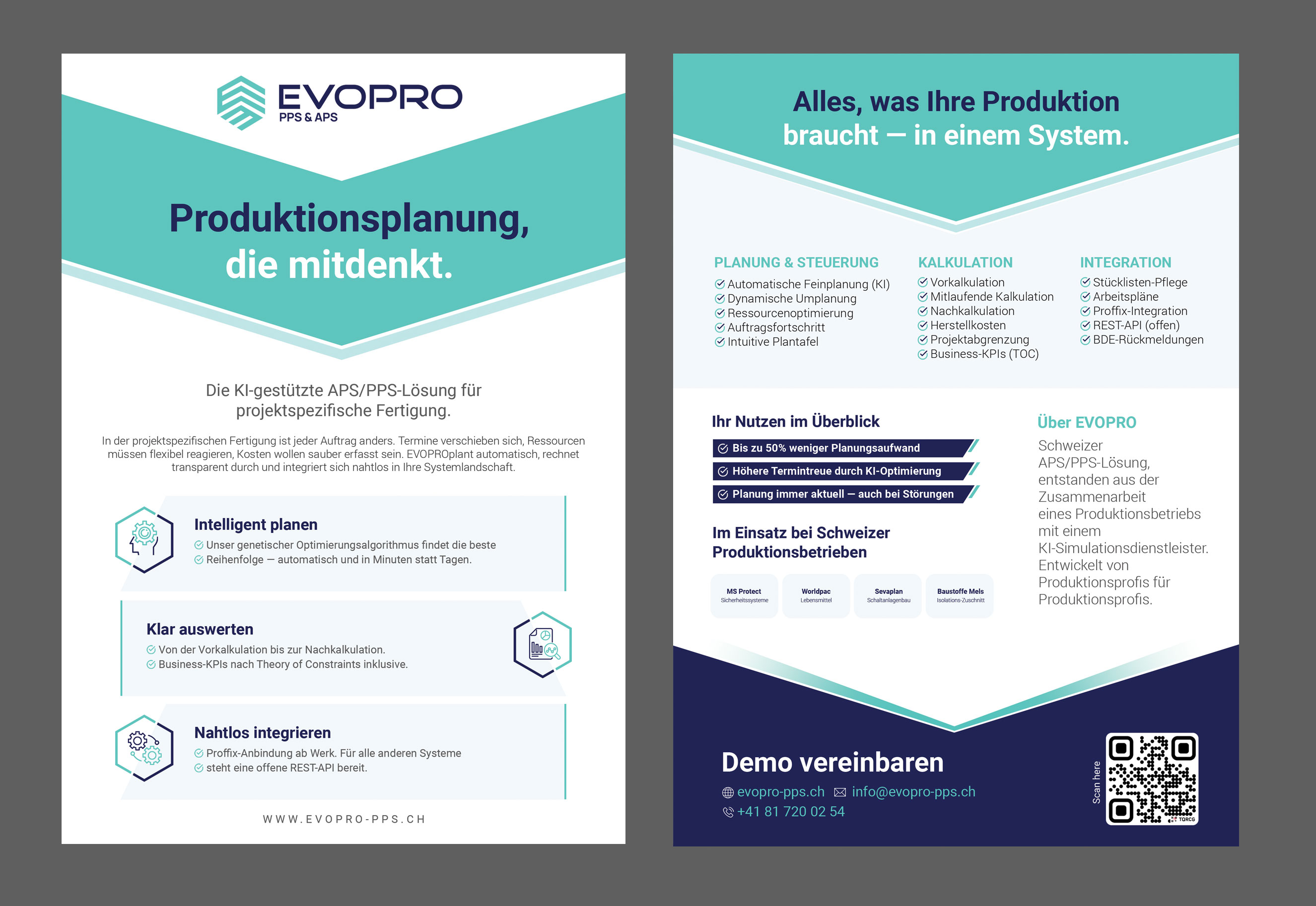 Flyer Design by Stan$oul for ProSim GmbH | Design #37164943