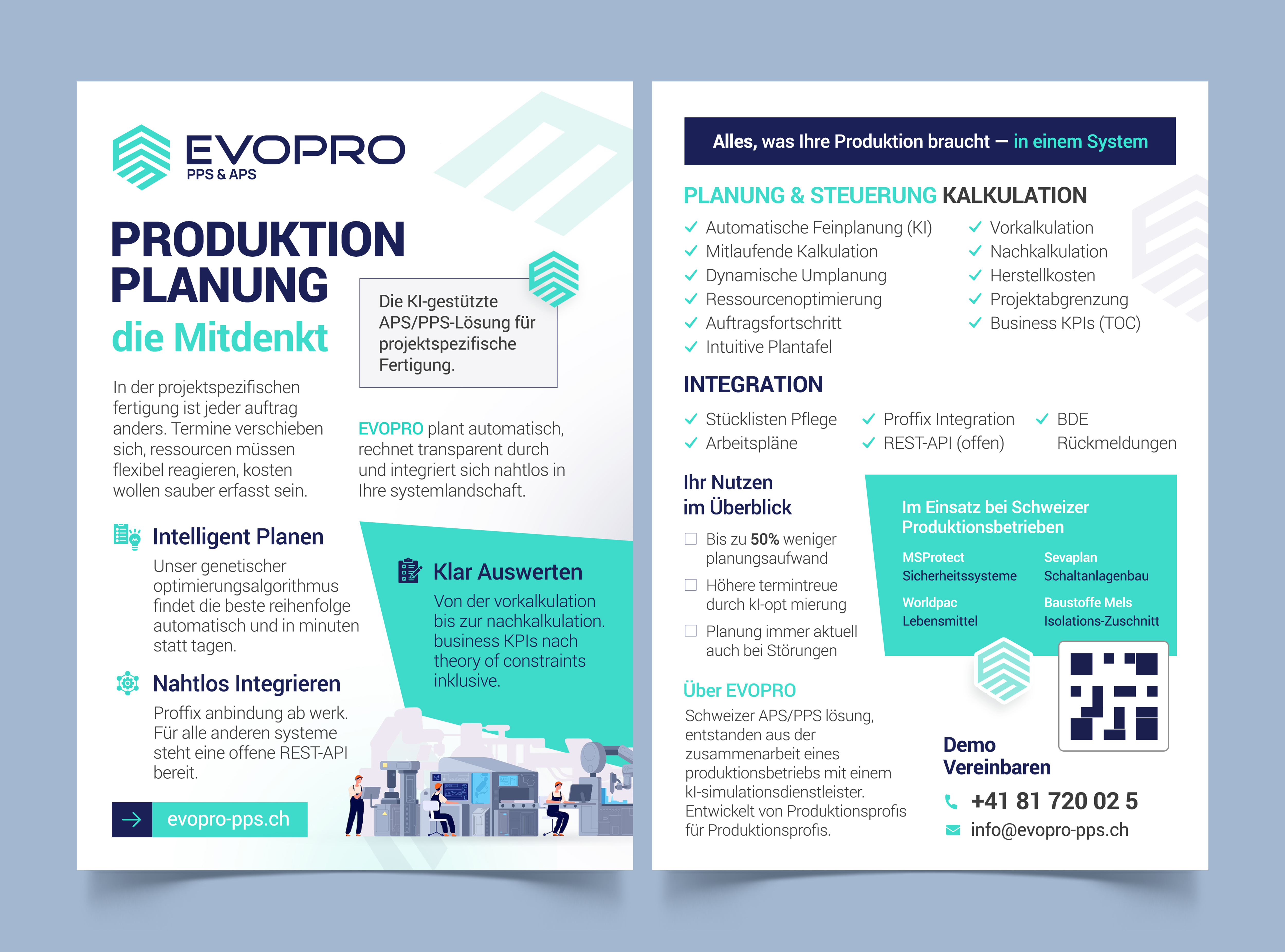 Flyer Design by Graphic Guy for ProSim GmbH | Design #37172515