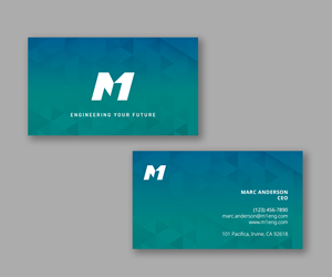 Business Card Design by Andrés Sebastián for this project | Design: #37192559