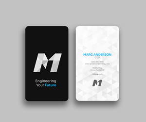 Business Card Design by Andrés Sebastián for this project | Design: #37204577