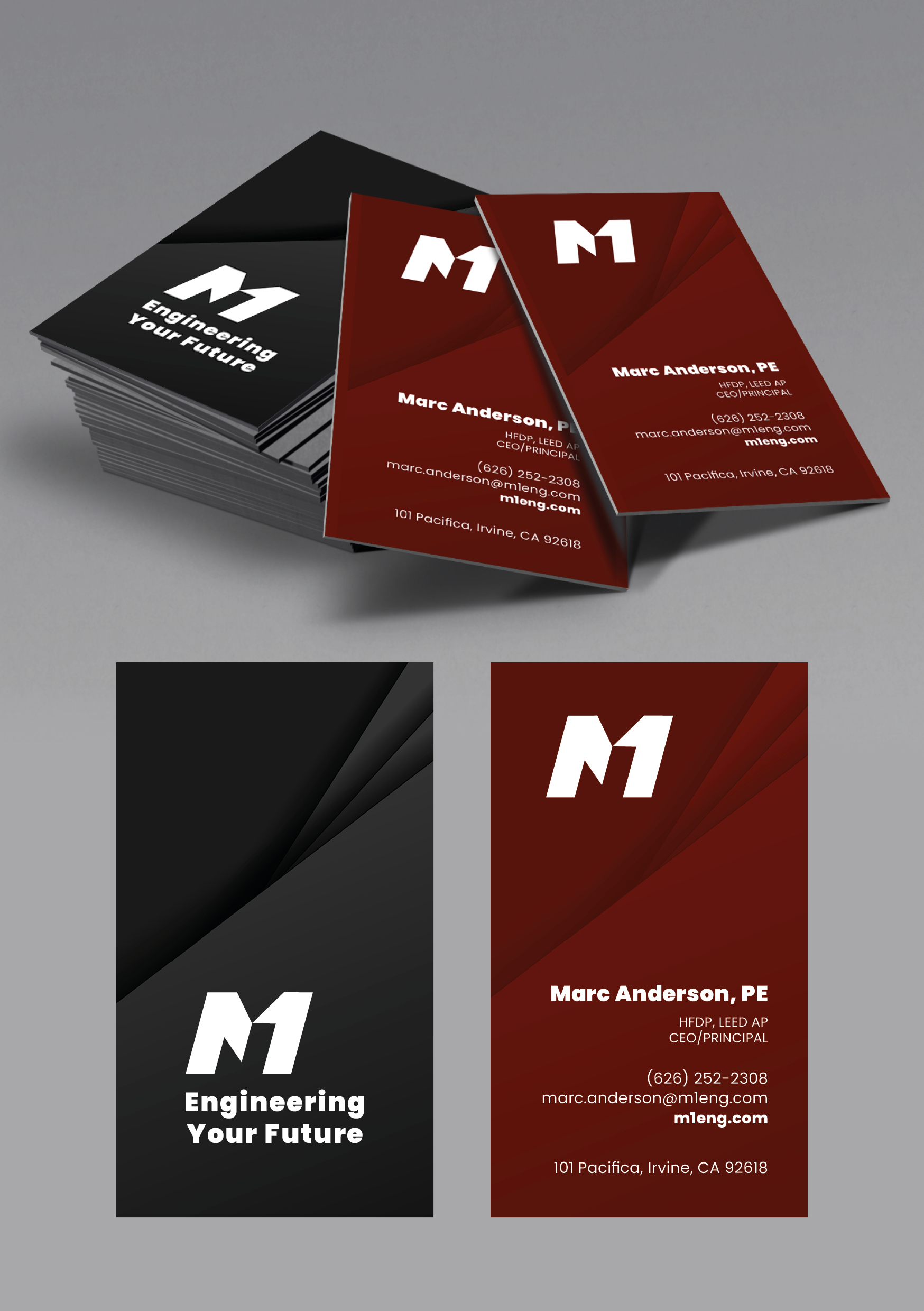 Business Card Design by MarkoE for this project | Design #37199683