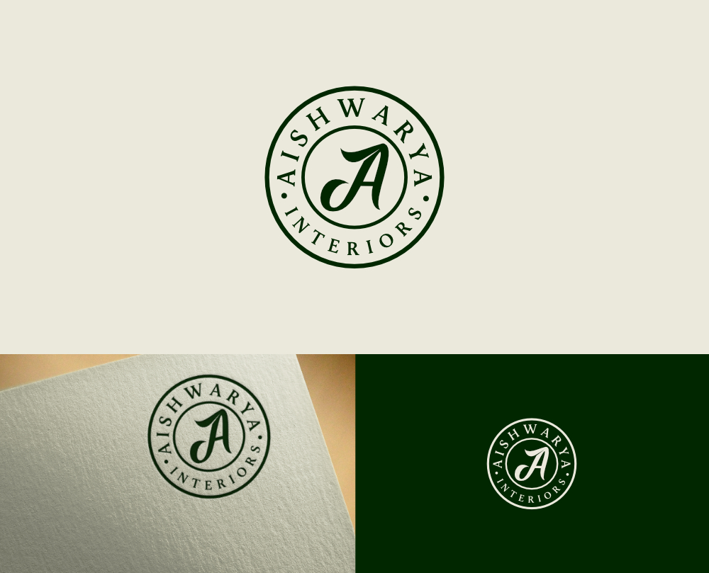 Logo Design by AnninWonderland for Aishwarya Interiors | Design #37188112
