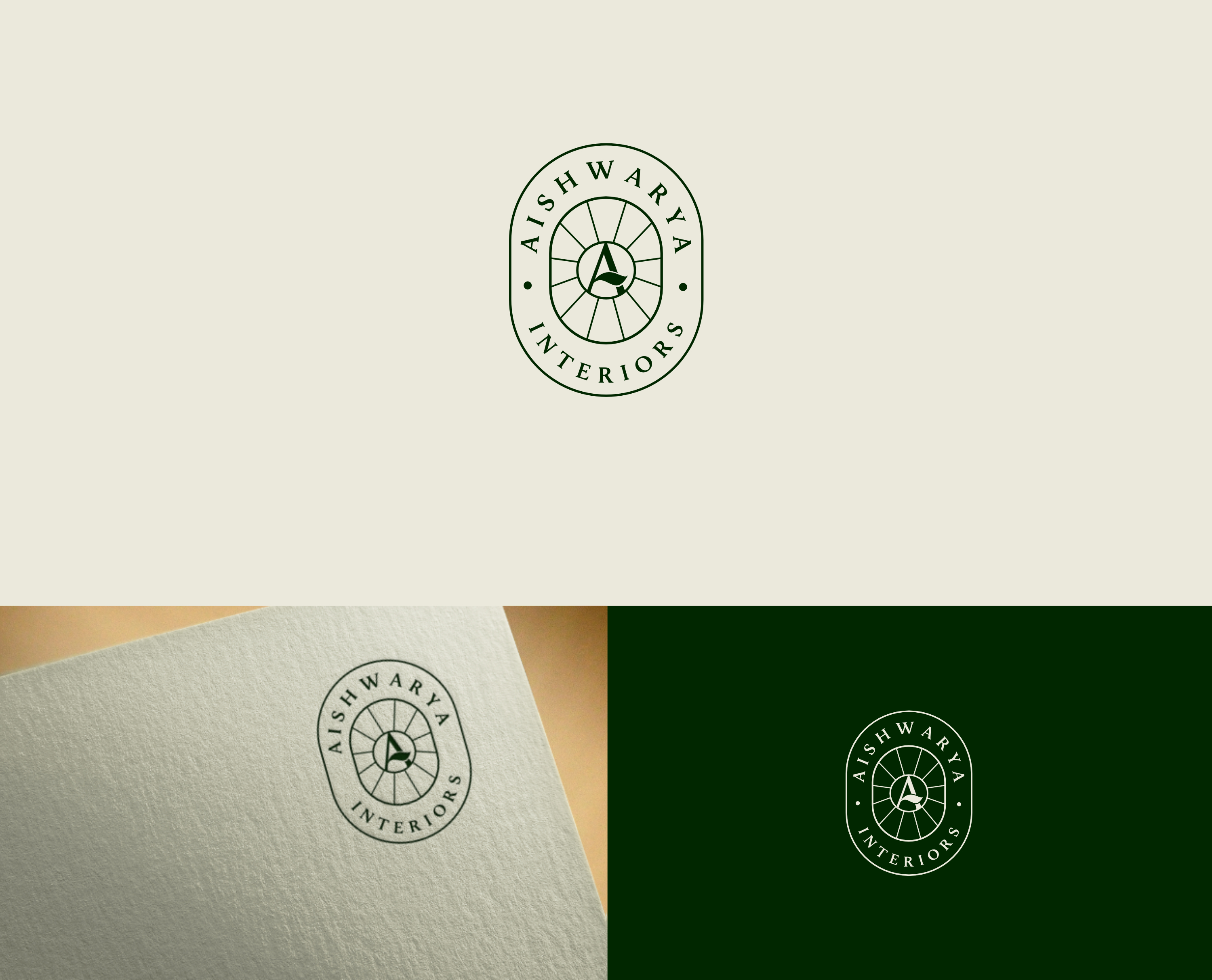 Logo Design by AnninWonderland for Aishwarya Interiors | Design #37199545