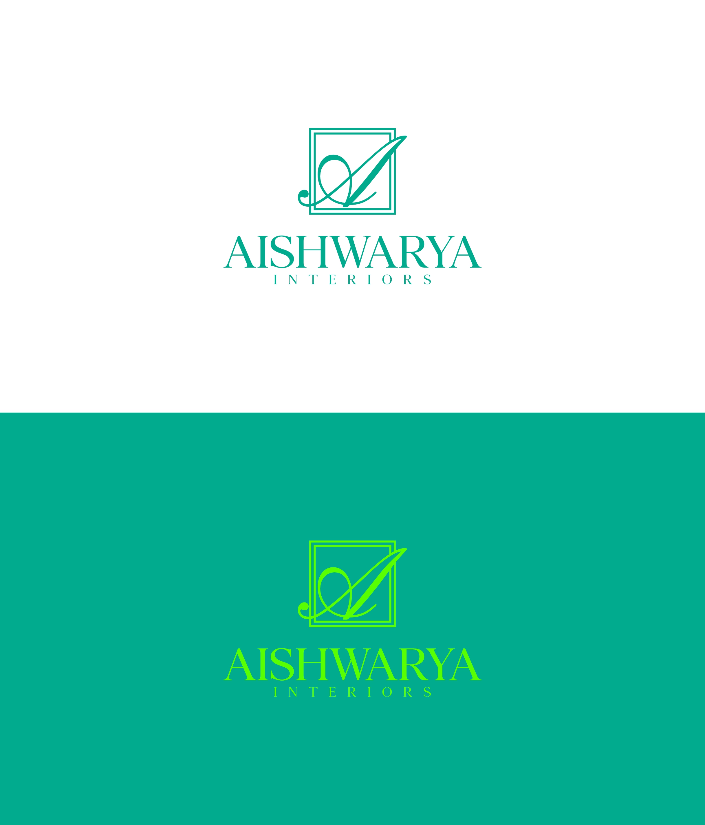 Logo Design by big daddy bojat for Aishwarya Interiors | Design #37196629