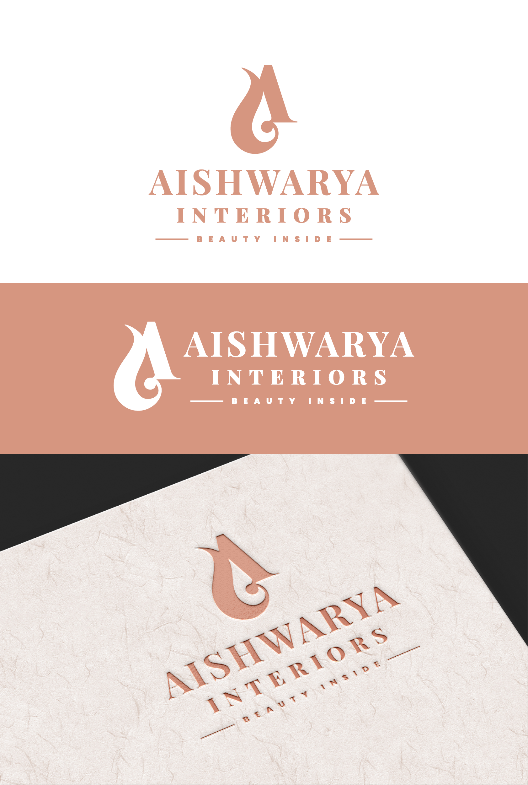 Logo Design by Fez Creatives for Aishwarya Interiors | Design #37169085