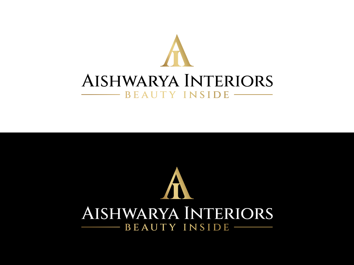Logo Design by 439 Creations for Aishwarya Interiors | Design #37166943