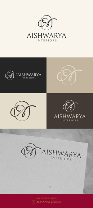 Design de Logo par ALMANAL GRAPHICS pour Aishwarya Interiors | Design : #37192240