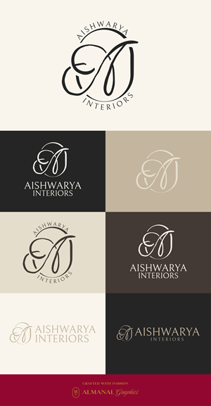 Design de Logo par ALMANAL GRAPHICS pour Aishwarya Interiors | Design : #37194872