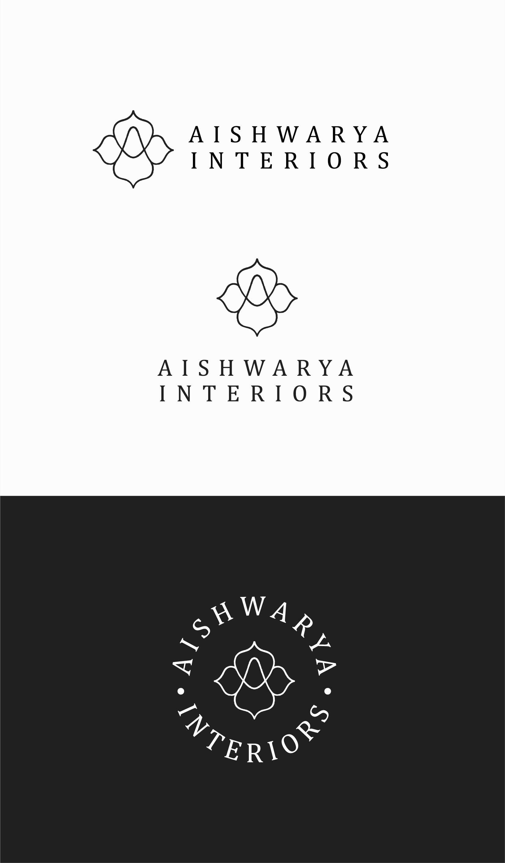 Logo Design by Ha.Connick for Aishwarya Interiors | Design #37191747
