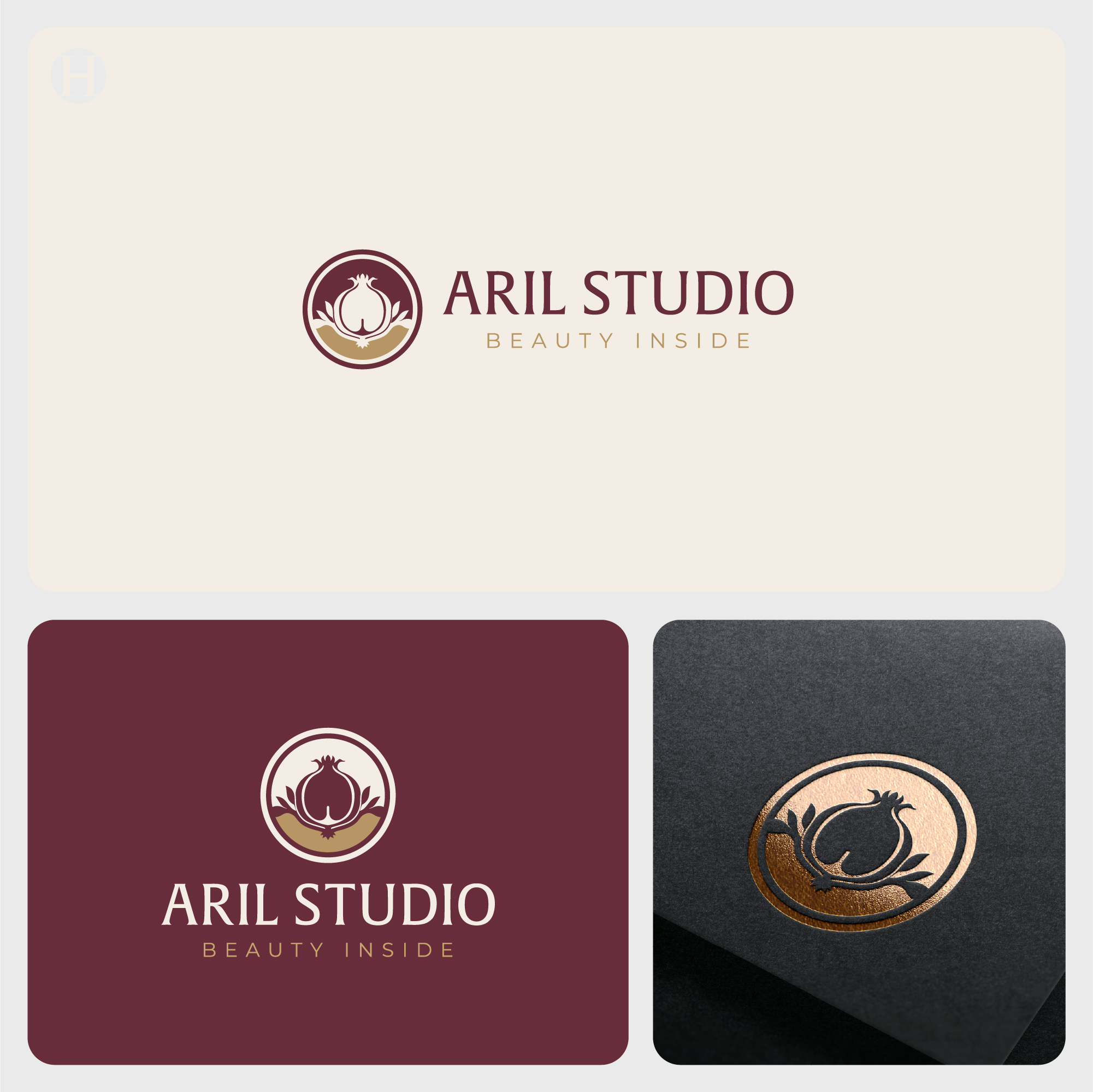 Logo Design by Talha Ahmad for Aishwarya Interiors | Design #37175783