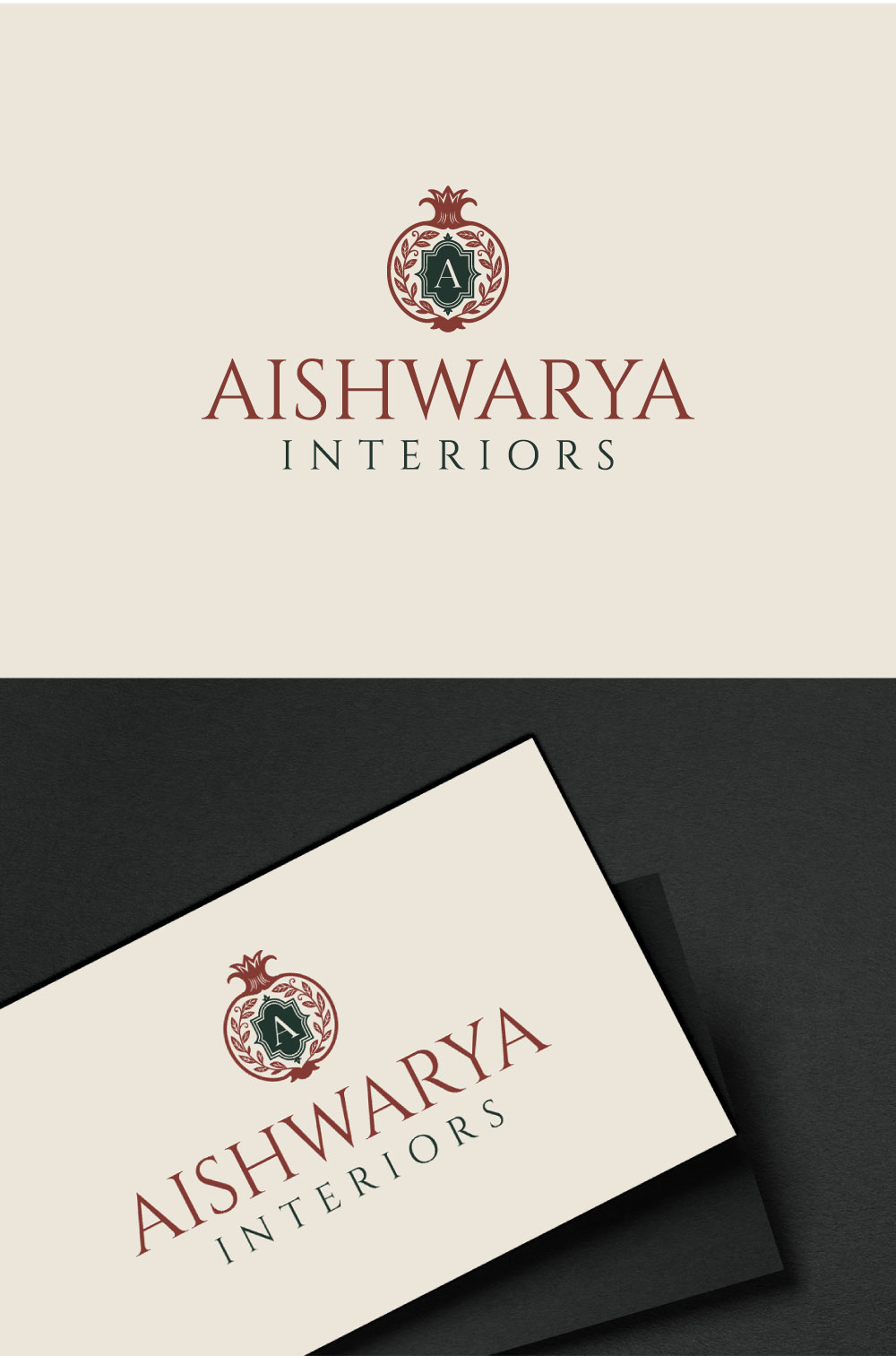 Logo Design by Jonshonkal for Aishwarya Interiors | Design #37173273