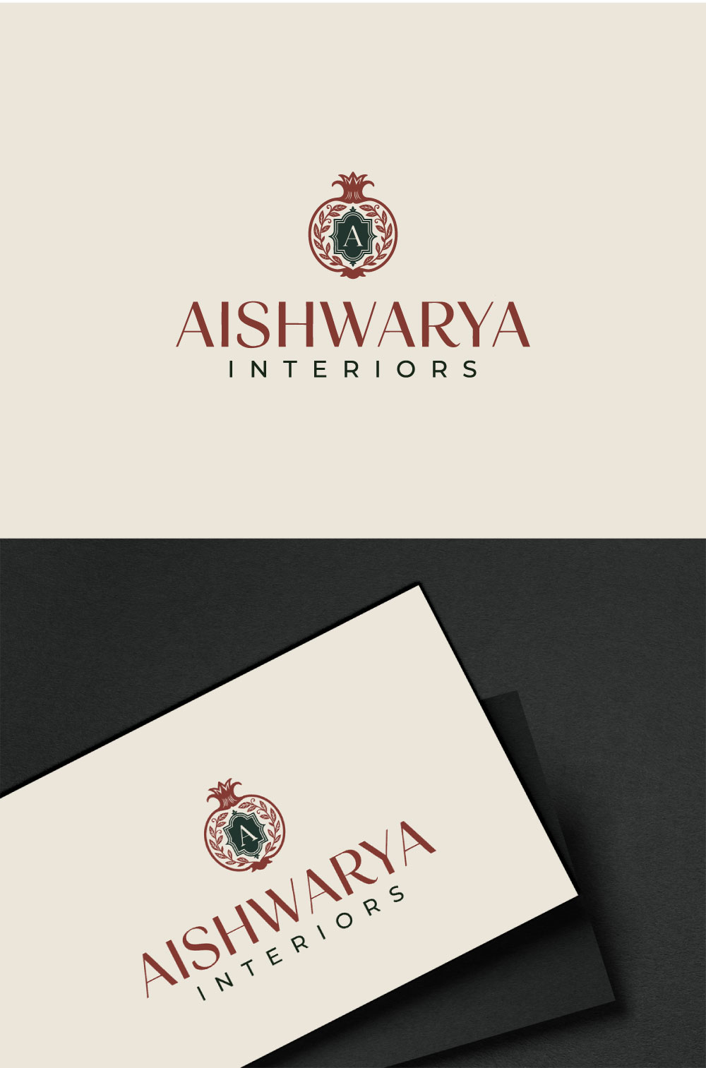 Logo Design by Jonshonkal for Aishwarya Interiors | Design #37173275