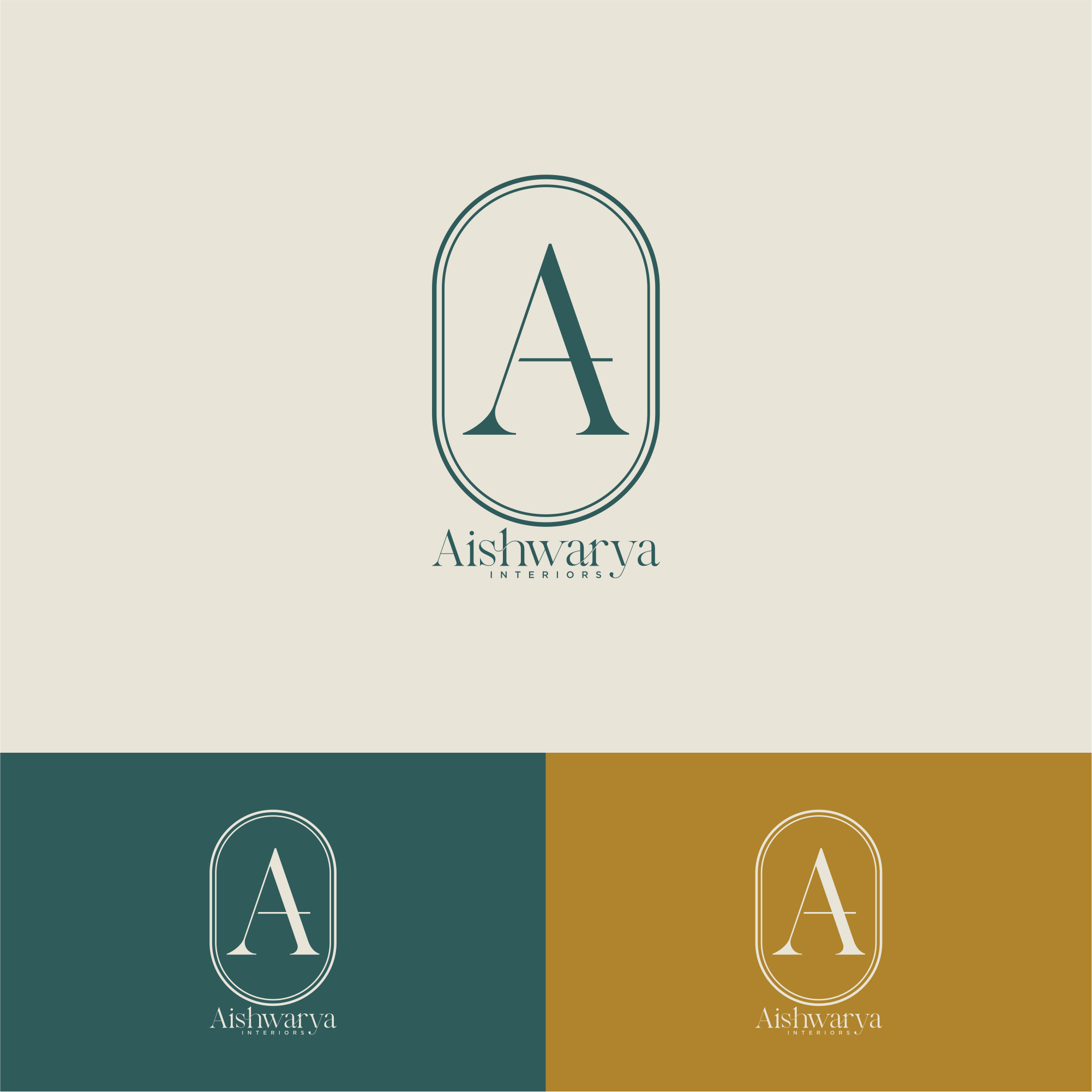 Logo Design by Sigeto for Aishwarya Interiors | Design #37198205