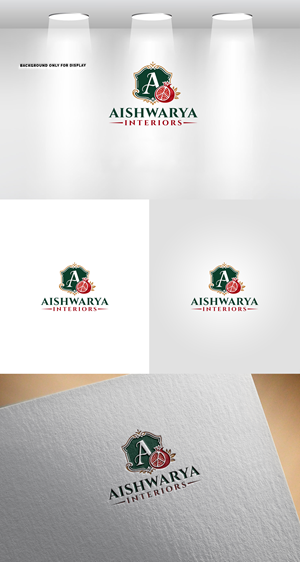 Logo Design by Rahmina for Aishwarya Interiors | Design: #37181098