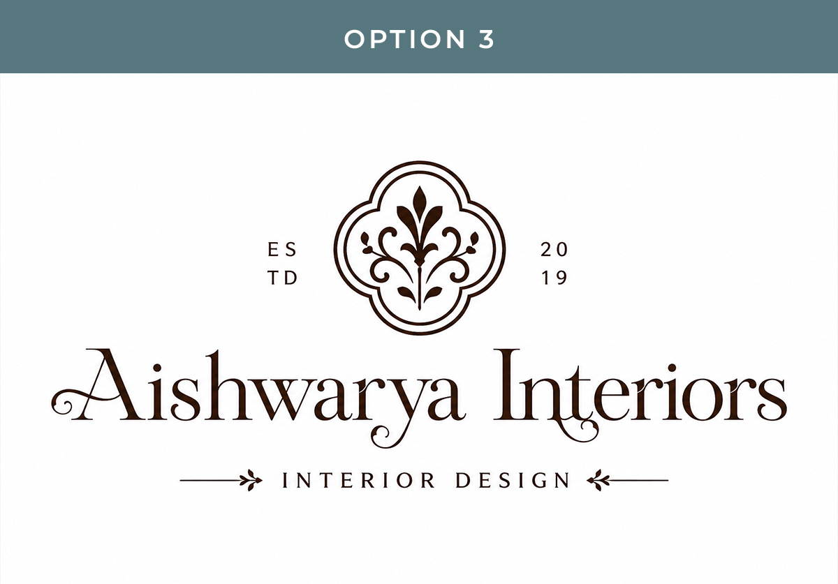 Logo Design by MDesigns ™ for Aishwarya Interiors | Design #37202110