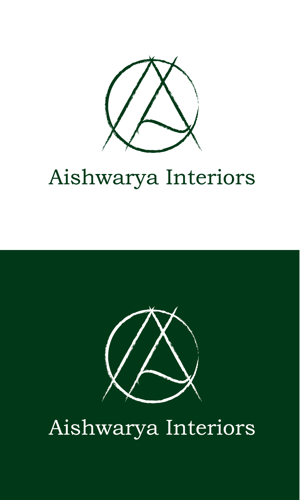 Logo Design by sariaka for Aishwarya Interiors | Design #37187464