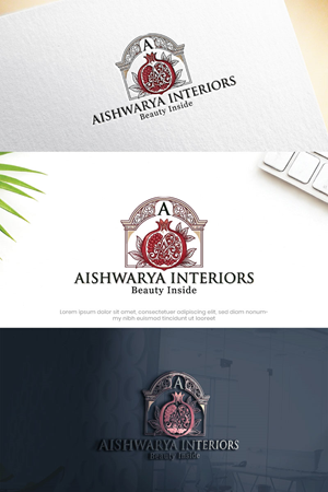 Logo Design by Hamza  Al-Muttalib for Aishwarya Interiors | Design: #37173902