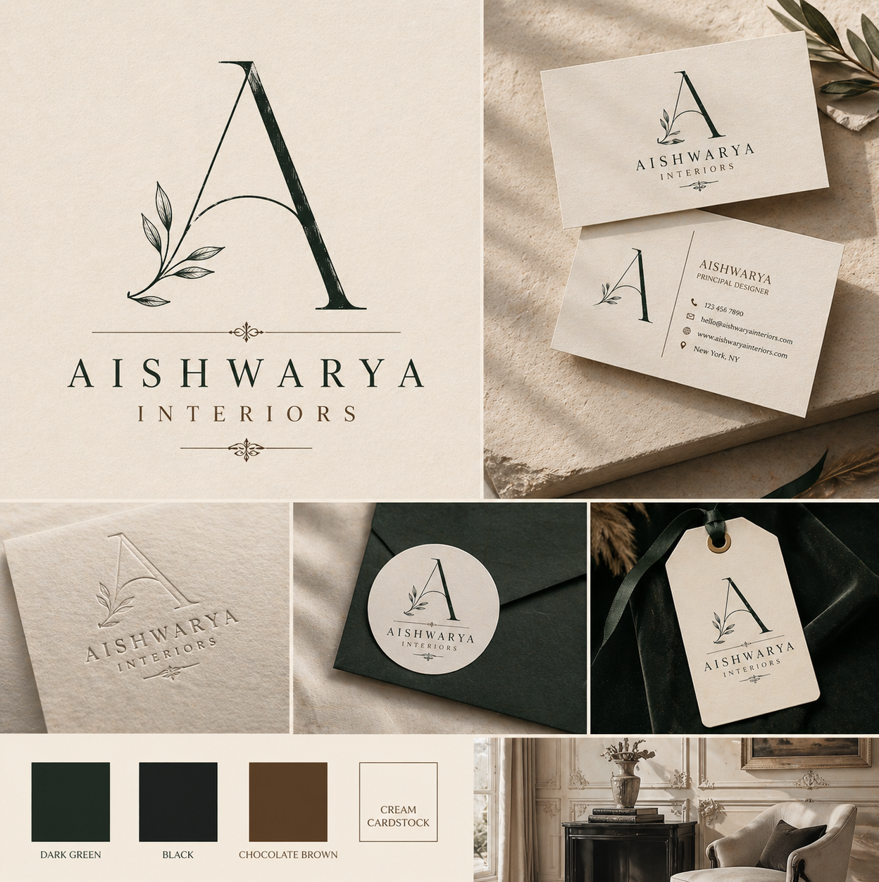 Diseño de Logo por NovaCriação para Aishwarya Interiors | Diseño #37201735