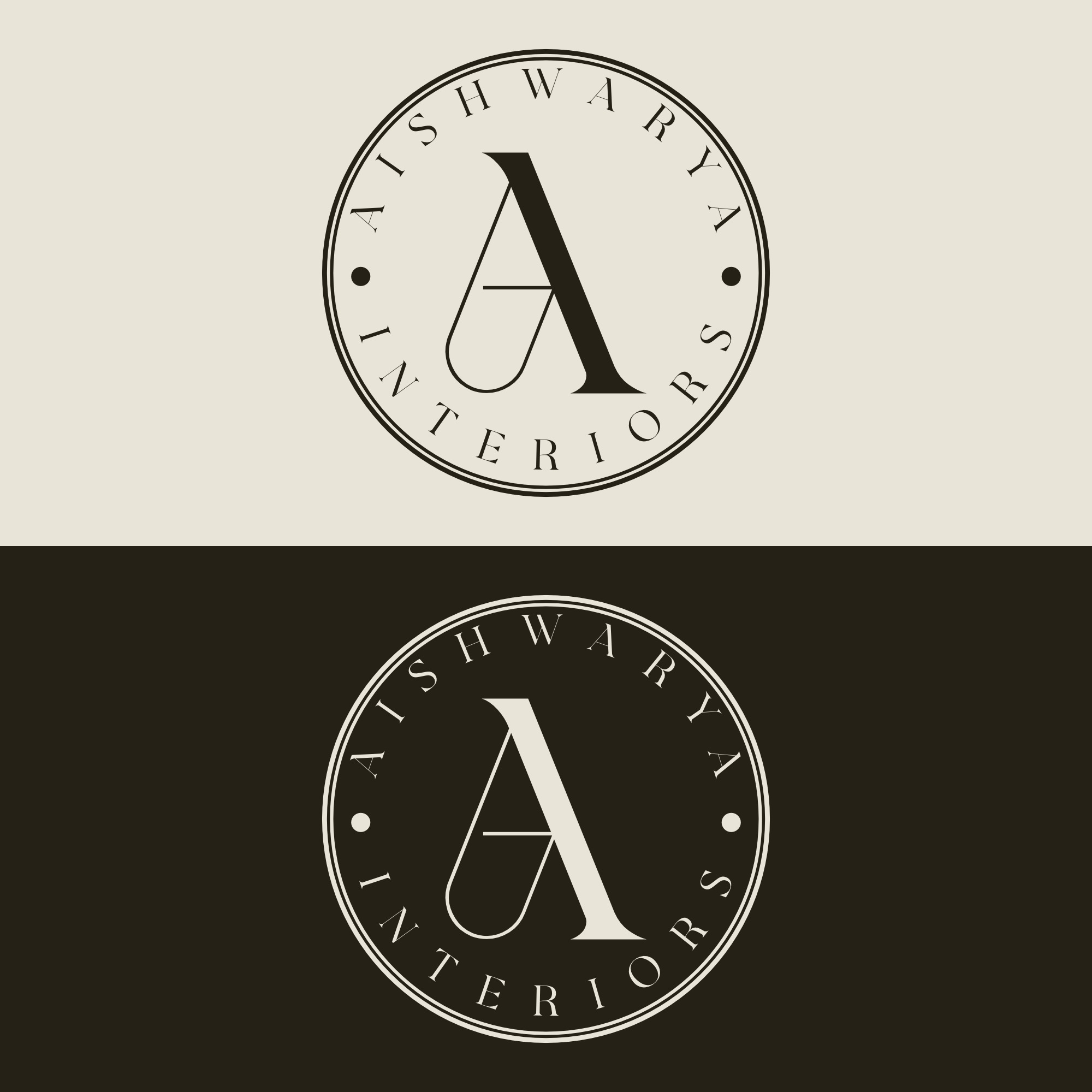 Logo Design by andreaslucky for Aishwarya Interiors | Design #37176946