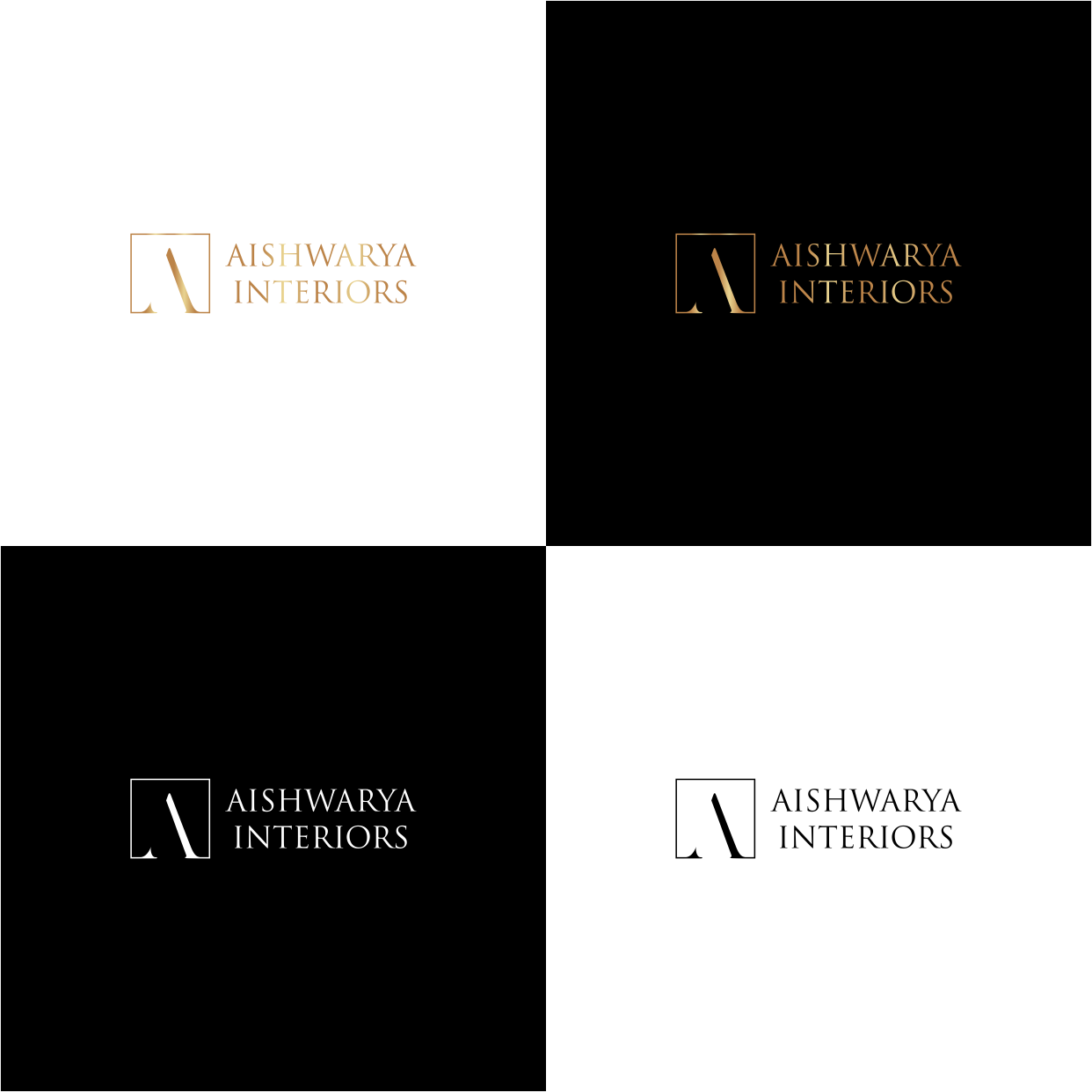 Logo Design by art to for Aishwarya Interiors | Design #37194746