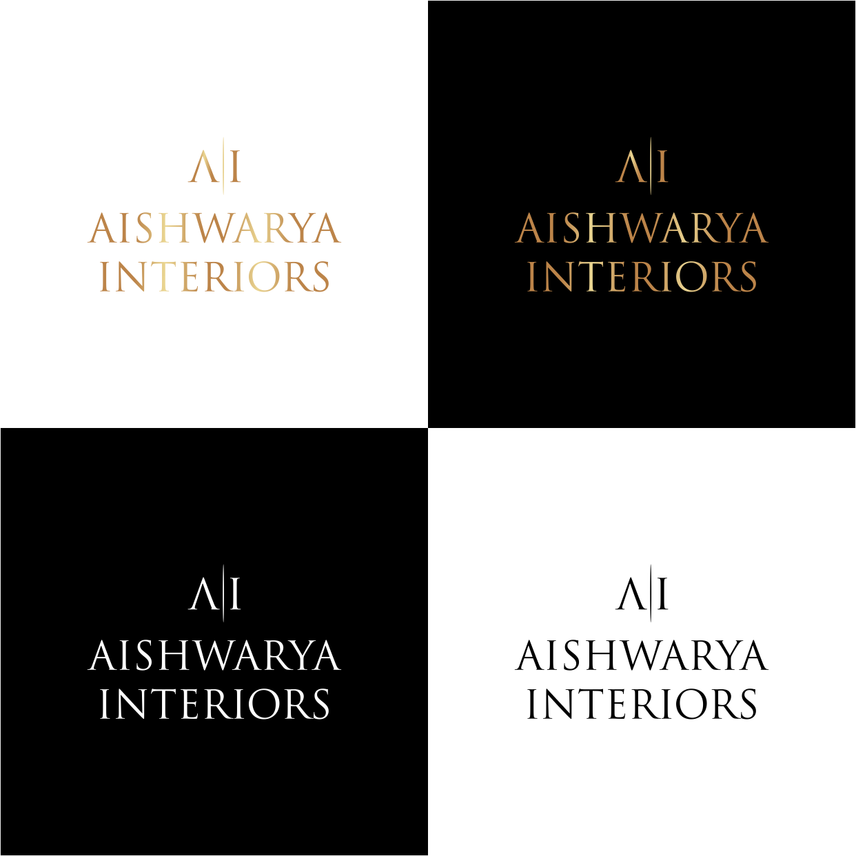 Logo Design by art to for Aishwarya Interiors | Design #37194747